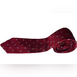 BROOKS BROTHERS made in USA 100% Silk Red Necktie #executive